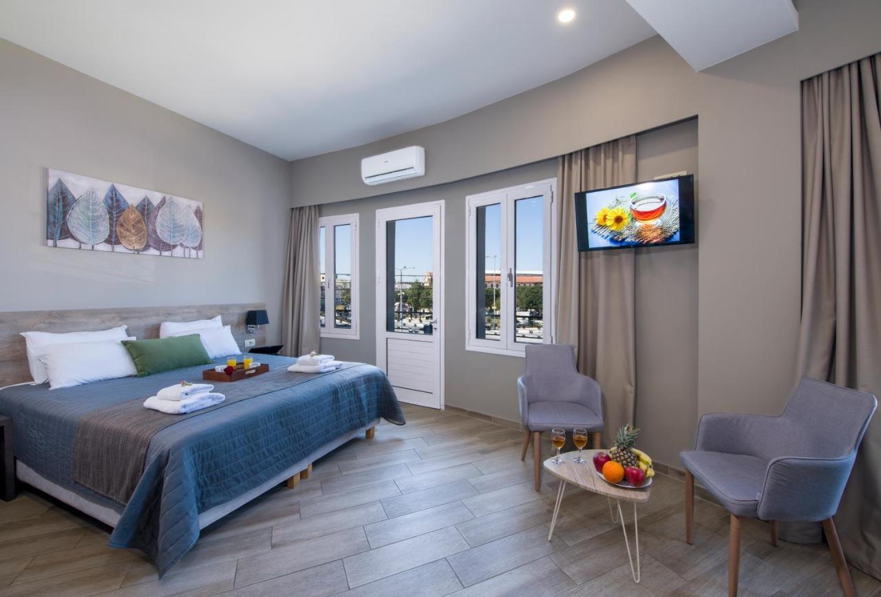 Stoa Suites Chania Chrissi Akti Chania Exterior foto